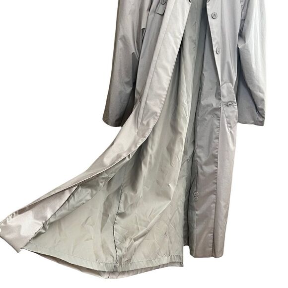 British Mist Champagne Colored Trench Coat - Picture 3 of 8